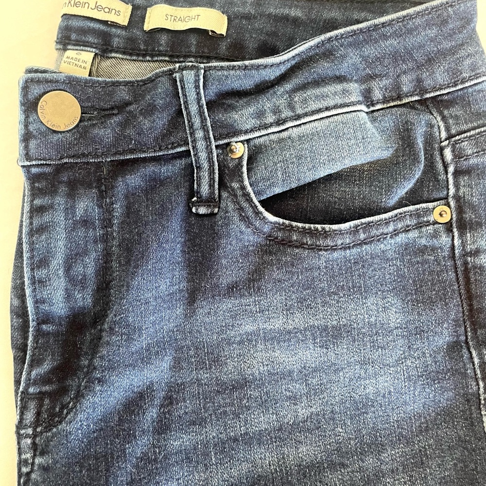 Calvin Klein Jeans Dark Blue Skinny Women's Jeans - Picture 7 of 10